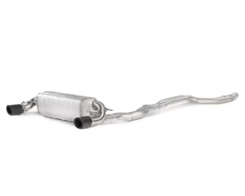Akrapovic Stainless Steel Evolution Line Catback with Carbon Tips and Link Pipe BMW 340I 2016-2020 - MTP-BM/SS/2H-L