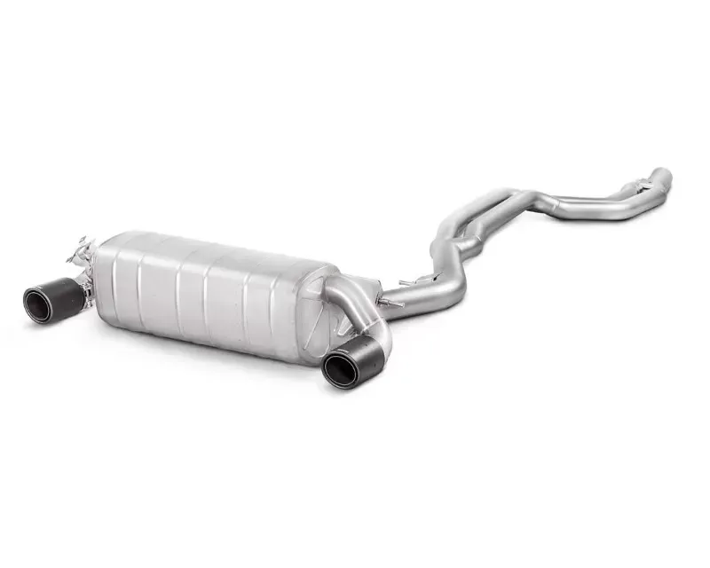 Akrapovic Stainless Steel Evolution Line Catback with Carbon Tips And Link Pipe BMW M140I 2016-2017 - MTP-BM/SS/3H-L