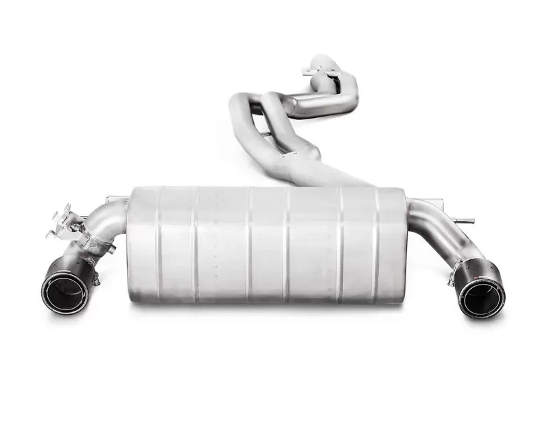 Akrapovic Stainless Steel Evolution Line Catback with Carbon Tips and Link Pipe BMW M240I 2016-2017 - MTP-BM/SS/4H-L