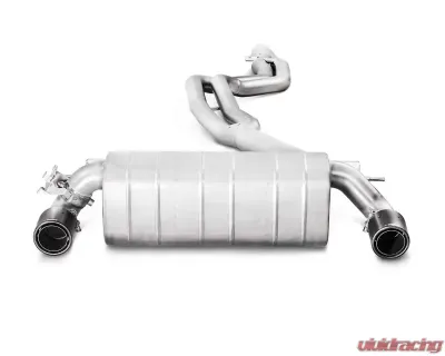 Akrapovic Stainless Steel Evolution Line Catback with Carbon Tips and Link Pipe BMW M240I 2016-2017 - MTP-BM/SS/4H-L