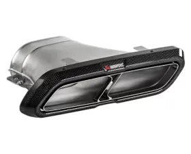 Akrapovic High Gloss Carbon Evolution Tail Pipe Set Mercedes Benz E63 W213 2018