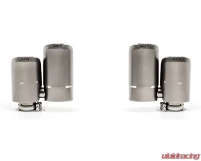 Akrapovic Titanium Tail Pipe Set Porsche Panamera Turbo 2017-2018 - TP-T/S/18