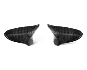 Akrapovic High Gloss Carbon Fiber Mirror Cap Set BMW M2 | M3 F8X 2017-2021