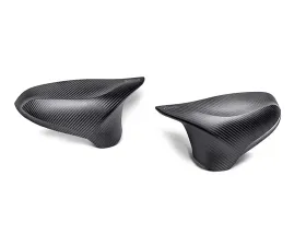 Akrapovic Matte Carbon Fiber Mirror Cap Set BMW M2 | M3 F8X 2017-2021