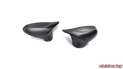 Akrapovic Matte Carbon Fiber Mirror Cap Set BMW M2 | M3 F8X 2017-2021 - WM-BM/CA/2/M