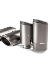Akrapovic Titanium Tail Pipe Set Porsche Cayenne 2018-2020                                     - TP-T/S/23 - Image 2