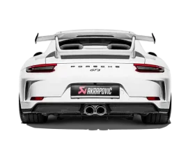 Akrapovic Titanium Slip-On Race Line with Header | Tail Pipes Porsche 911 GT3 991.1 2014-2017