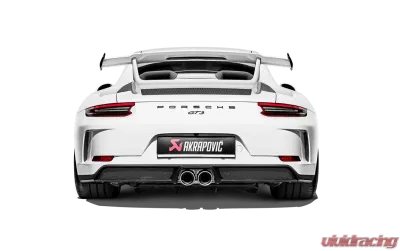 Akrapovic Titanium Slip-On Race Line with Header | Tail Pipes Porsche 911 GT3 991.1 2014-2017 - S-PO/TI/8-TP-E
