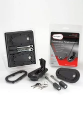 AeroCatch Black Xtreme 125 Series Flush Below Panel Hood Fasteners built-in Security Lock                                     - 125-4100 - Image 3