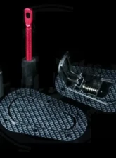 AeroCatch Carbon Fiber Design 125 Series Flush Below Panel Hood Fastners No Security Lock                                     - 125-3000 - Image 5