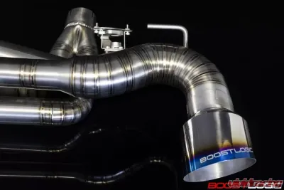 Boost Logic Titanium Exhaust Non-Valved Catback Toyota MKV Supra 2020-2024 - BL 03080809