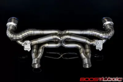 Boost Logic Titanium Exhaust Non-Valved Catback Toyota MKV Supra 2020-2024 - BL 03080809