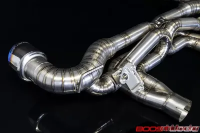 Boost Logic Titanium Exhaust Non-Valved Catback Toyota MKV Supra 2020-2024 - BL 03080809