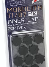 Project Kics Monolith T1 / 07 M14 Inner Cap Black                                     - CMF4K - Image 2