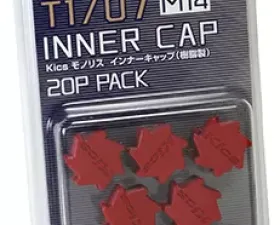 Project Kics Monolith T1 / 07 M14 Inner Cap Red