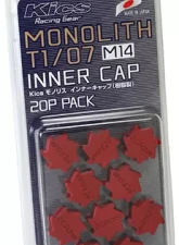 Project Kics Monolith T1 / 07 M14 Inner Cap Red                                     - CMF4R - Image 2