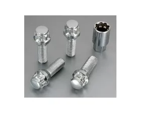 Project Kics Chrome M12x1.50 35mm Bull Lock Bolt