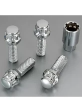 Project Kics Chrome M12x1.50 35mm Bull Lock Bolt                                     - 631-35 - Image 2
