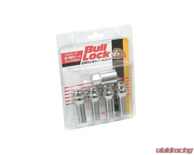 Project Kics Chrome M12x1.50 35mm Bull Lock Bolt - 631-35