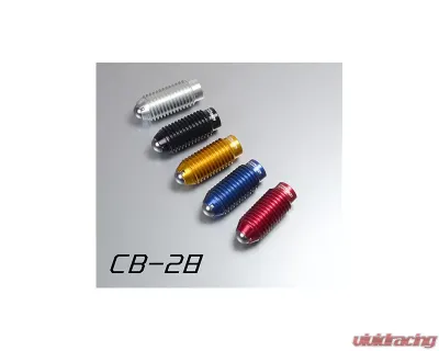 Project Kics CB-28 Black M12x1.5 Compression Bolt Replacement - ZCB1K