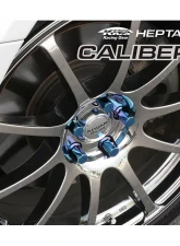 Project Kics Caliber 24 Titanium Blue M12x1.50 Lug Nuts (Single)                                     - Z711B40 - Image 4