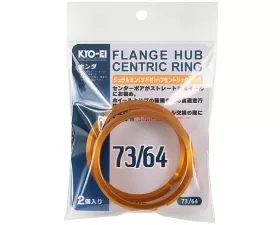 Project Kics 73/66 Diameter 2 Piece Hub Centric Ring Set