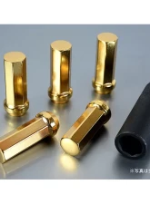 Project Kics Kyokugen Gold 50mm M12X1.25 Heptagon Nut 20 Pieces                                     - HPF3A5 - Image 2