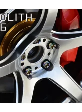 Project Kics Monolith T1/06 Neochro 12x1.25 Lug Nut Set 20 Pieces                                     - MN03N - Image 2
