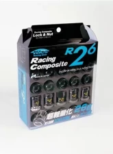 Project Kics Black R26 M12x1.25 Racing Lug Nuts                                     - RC-13S - Image 2