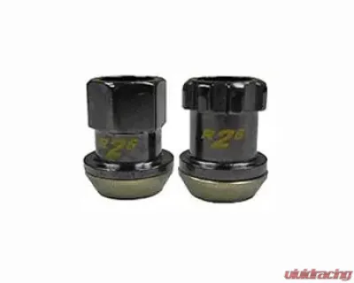 Project Kics Black R26 M12x1.25 Racing Lug Nuts - RC-13S