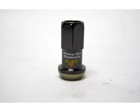 Project Kics R40 Glorious Black M12x1.25 Lug Nuts Single Piece