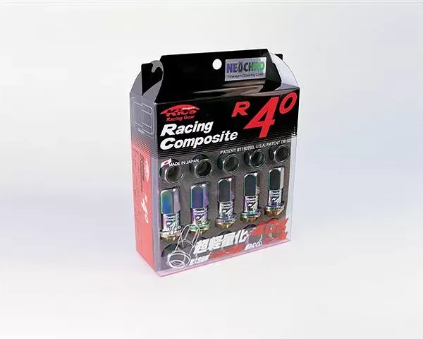 Project Kics R40 NEO Chrome M12x1.50 Racing Lug Nuts/Locks