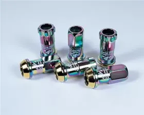 Project Kics R40 NEO Chrome M12x1.25 Racing Lug Nuts 20 Pieces