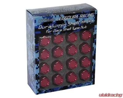 Project Kics Leggdura Racing Blue Duralumin Shell CL35 20 Pieces - SLNU352