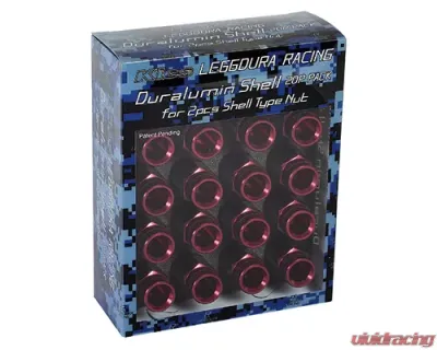 Project Kics Leggdura Racing Black Duralumin Shell RL53 20 Pieces - SLRNK2