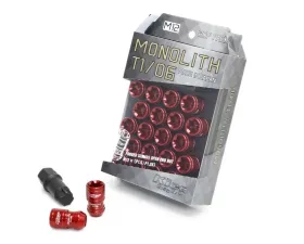 Project Kics Monolith T1/06 Blue 12x1.25 Lug Nut Set
