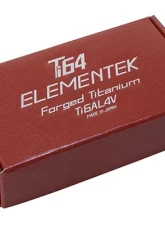 Project Kics Ti64 Elementek Titanium M12x1.25 60 Deg 40mm Nut 4 Pieces                                     - TI03 - Image 2