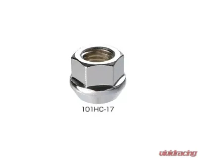 Project Kics KYO-EI Chrome 17HEX M12x1.5 Lug Nut - 101HC-17