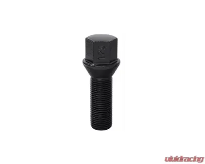 Project Kics Black 17 Hex 60 Deg Seat 14x1.25 35mm Lug Bolt - 305B-17-35