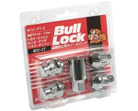 Project Kics Bull Locks Chrome M12x1.5 Closed End Type Wheel Locks