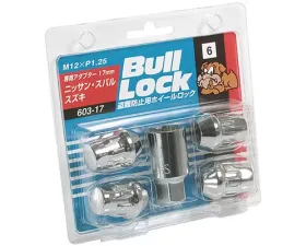 Project Kics Bull Locks Chrome M12x1.25 Closed End Type Wheel Locks