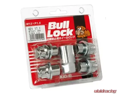 Project Kics Bull Lock Chrome Mag M12x1.50 Lock - 621