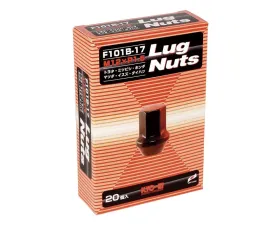 Project Kics KYO-EI Black 17HEX M12x1.5 Lug Nut 20 Pieces