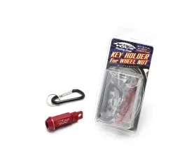 Project Kics Red M12x1.25 Key Holder for Wheel Nut