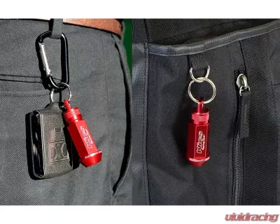 Project Kics Red M12x1.50 Key Holder for Wheel Nut - NKB11R