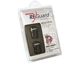 Project Kics Bull Lock Reguard Black 14x1.50 21/22Hex Lock Set