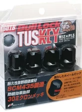 Project Kics Tuskey Black M12x1.50 19/21 HEX Lock Set                                     - T601B - Image 2