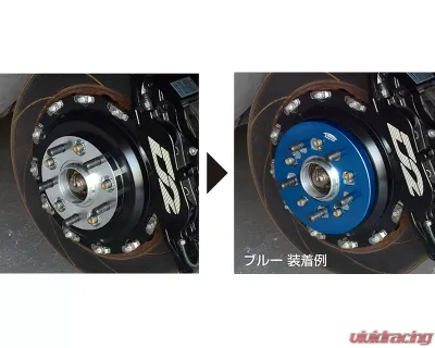 Project Kics Wide Tread Spacer Blue Duralumin Cover - WTSCU