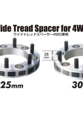 Project Kics Wide Tread Spacer 30mm 12x1.25 6x139.7 Pattern for 4WD                                     - 6330W3 - Image 2