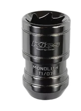 Project Kics Monolith T1/07 Glorious Black 14x1.50 Replacement Lug Nut                                     - ZMN14K - Image 3